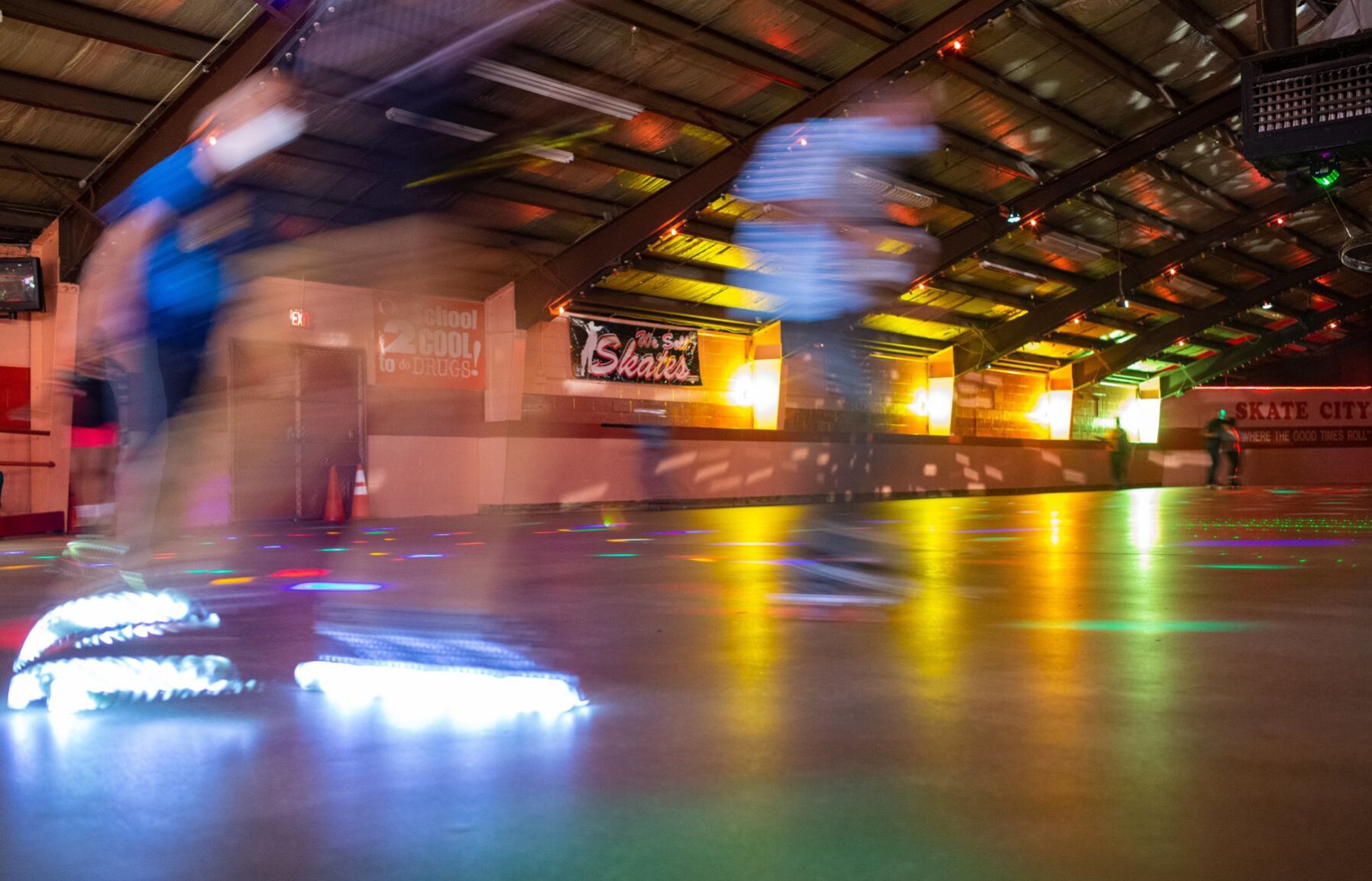 Monday night skate at Skate City in East St. Louis
